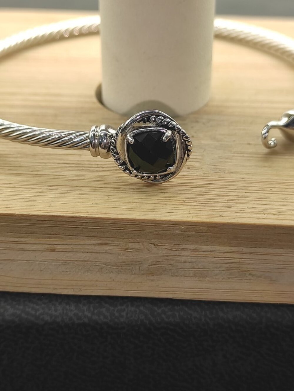 David Yurman 925 Silver Bracelets With Original View 5